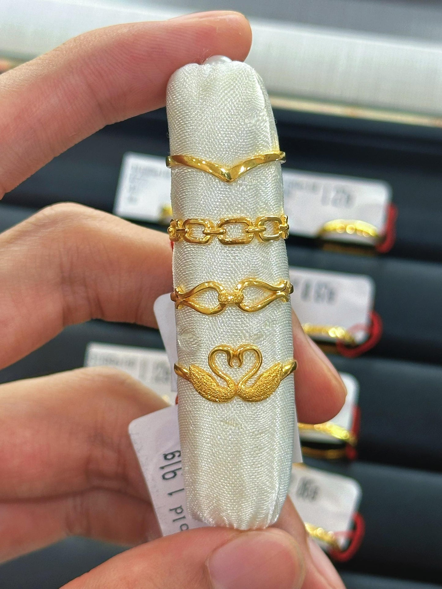 "Cincin swan, cincin design, cincin fesyen"