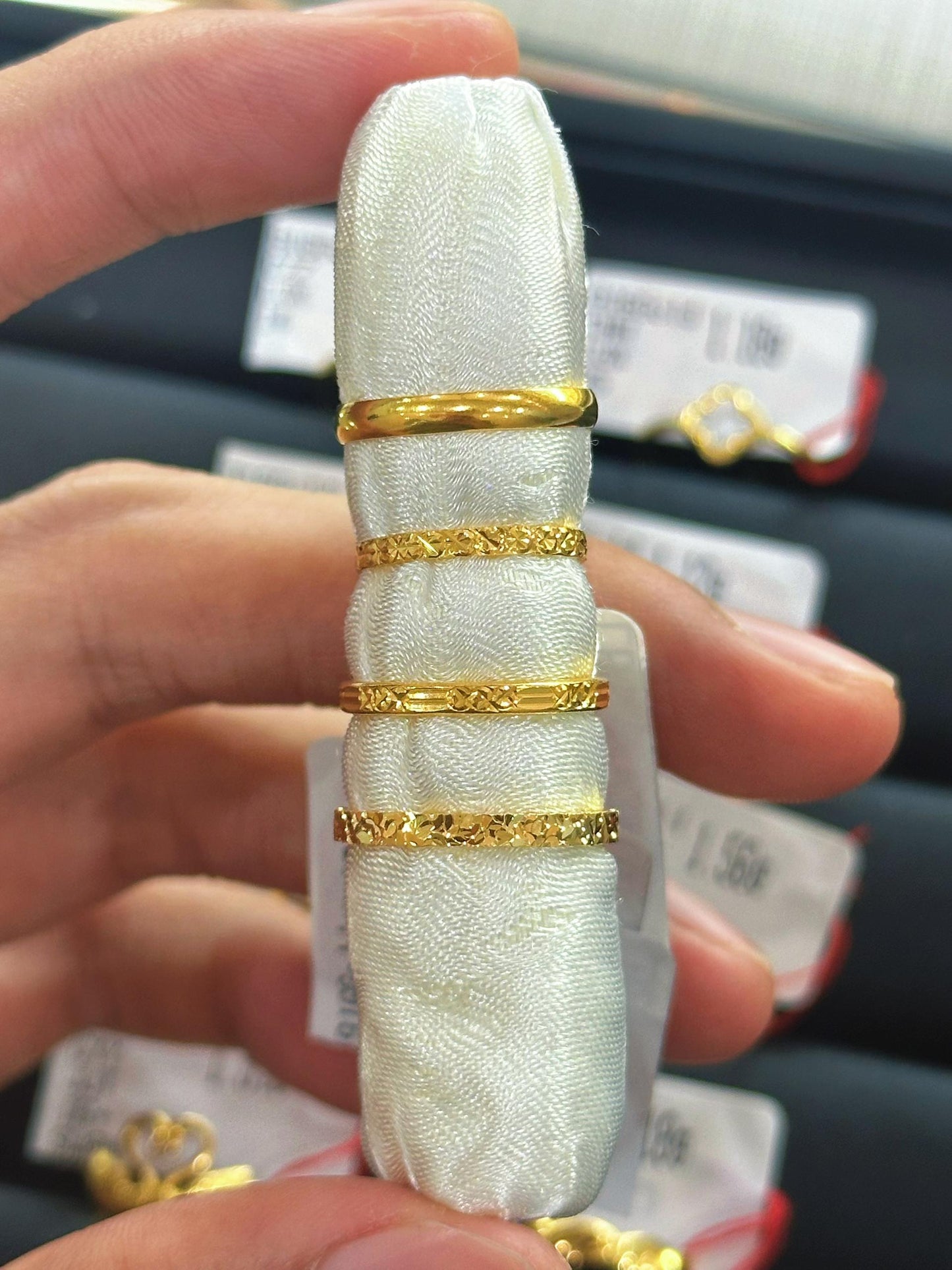 "碎碎冰戒指,素圈戒指,Plain Ring"