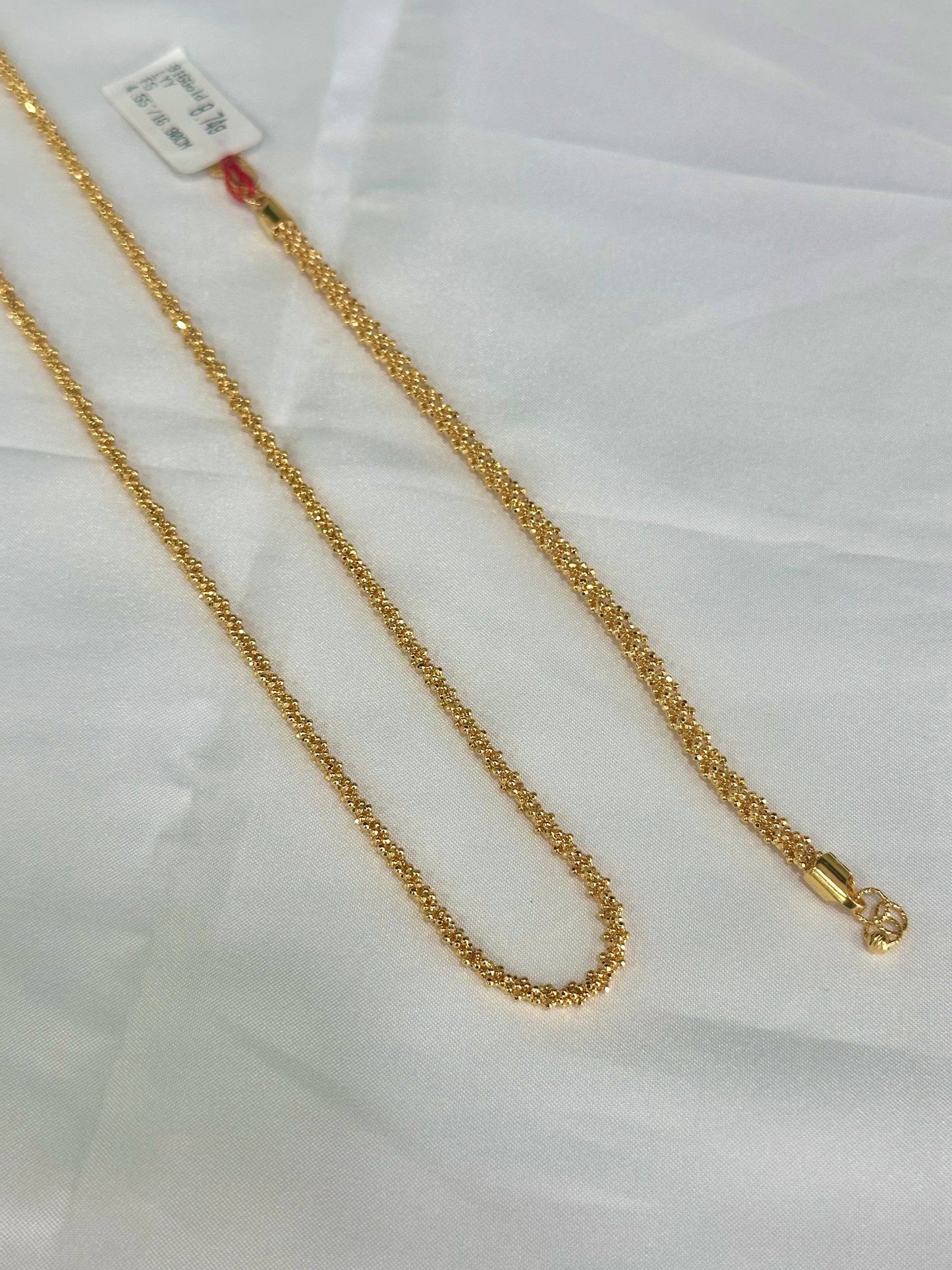 HuaShing 916/22K Necklace & Bracelet Set 满天星套链