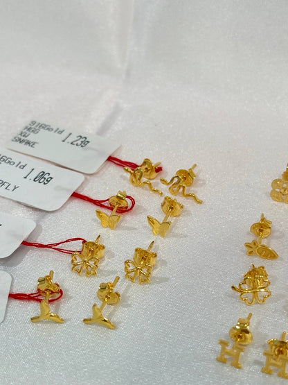 HuaShing 916/22k Earring 耳环